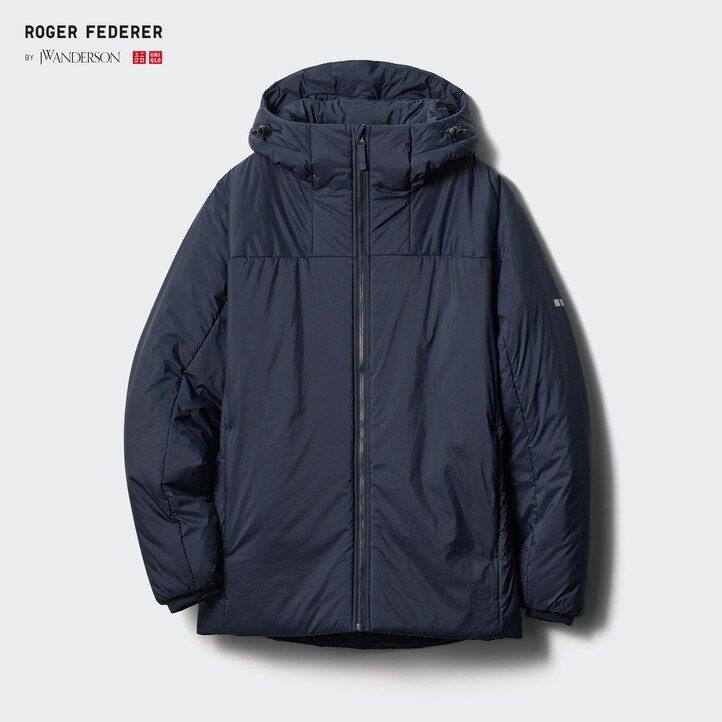 Black Uniqlo Light Warm Padded Parka | JATHP-3405