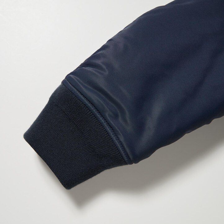 Black Uniqlo Ma 1 Blouson Jacket | AVTYU-6587