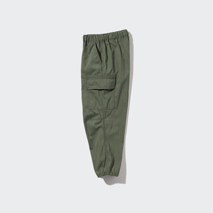 Black Uniqlo Parachute Cargo Trousers | PTWUC-7830