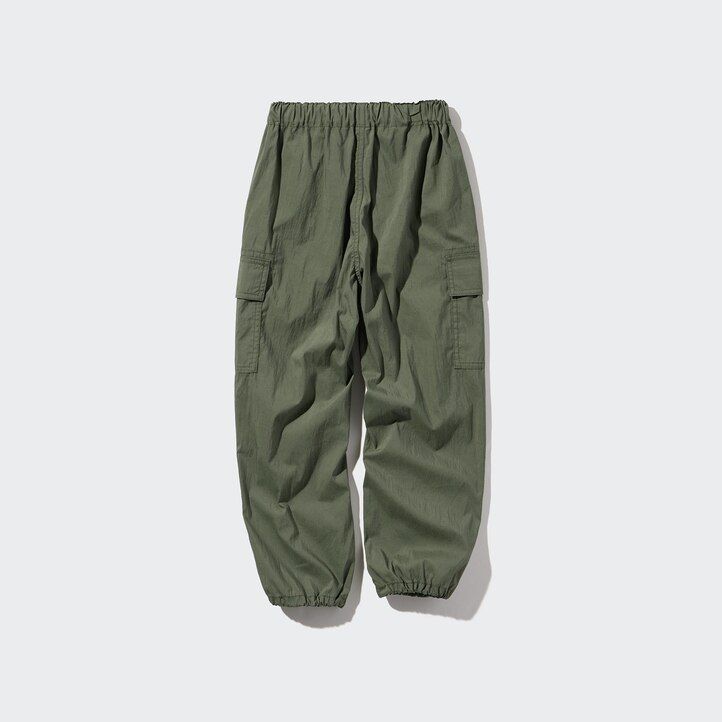 Black Uniqlo Parachute Cargo Trousers | PTWUC-7830