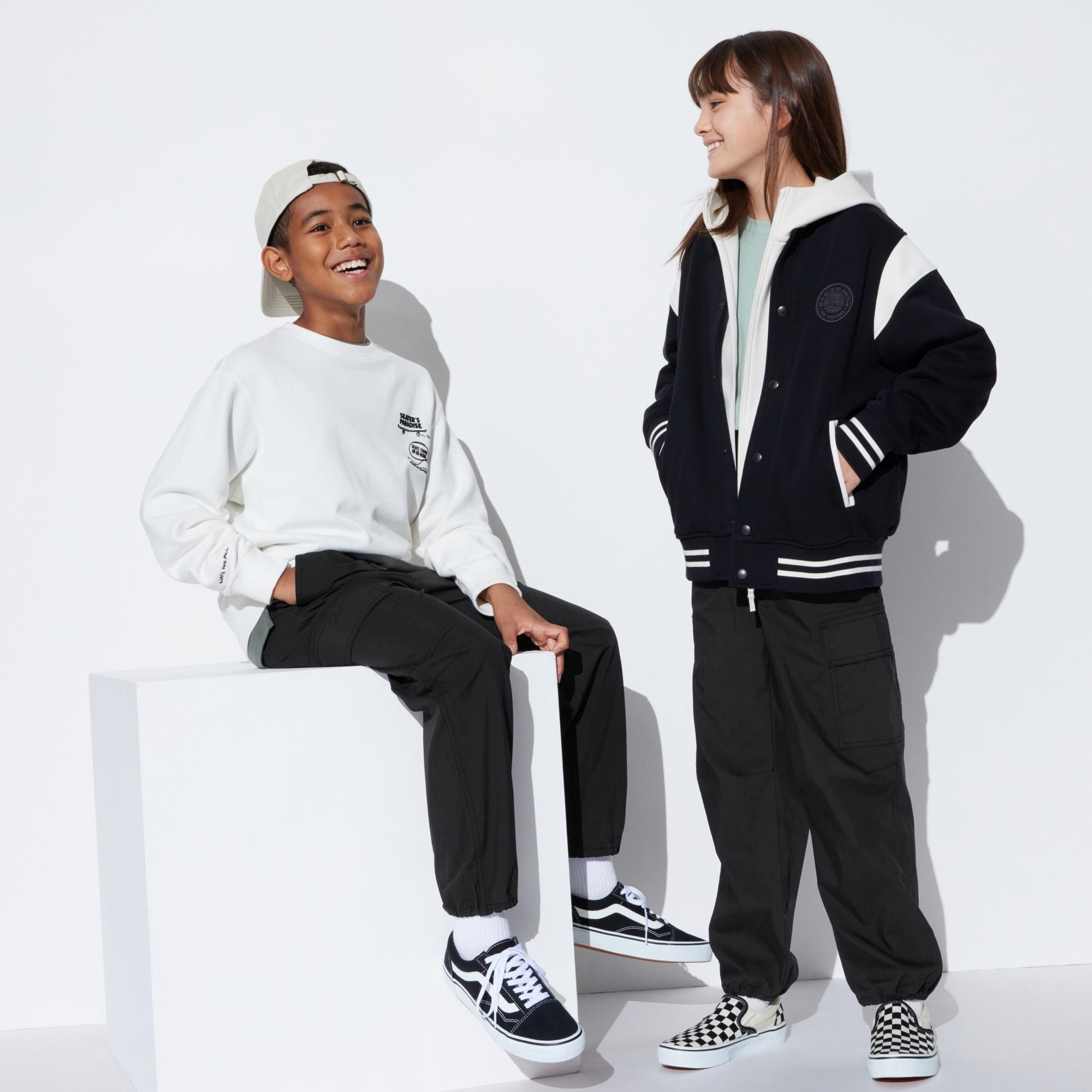 Black Uniqlo Parachute Cargo Trousers | PTWUC-7830