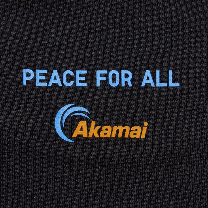 Black Uniqlo Peace For All Graphic T-Shirt Akamai Technologies | FEVAZ-1962