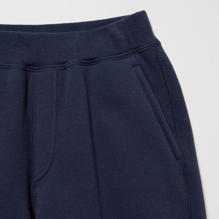 Black Uniqlo Pile Lined Joggers | TQWFE-6407