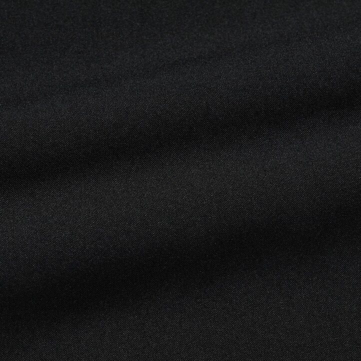 Black Uniqlo Rayon Long Sleeved Blouse | UTHXE-7103