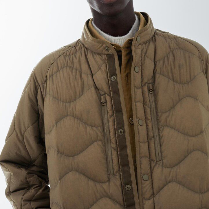 Black Uniqlo Recycled Hybrid Down Jacket | FLISU-9814