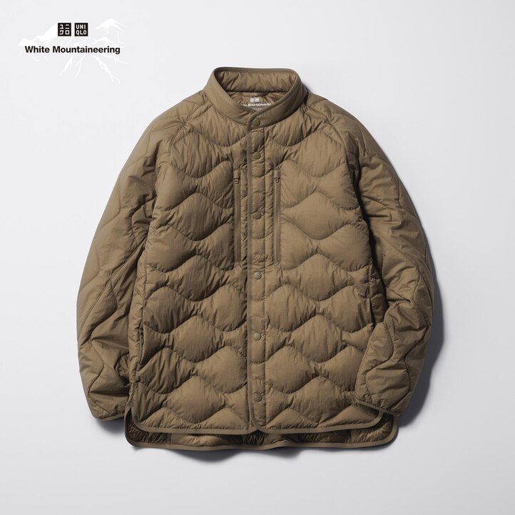 Black Uniqlo Recycled Hybrid Down Jacket | FLISU-9814