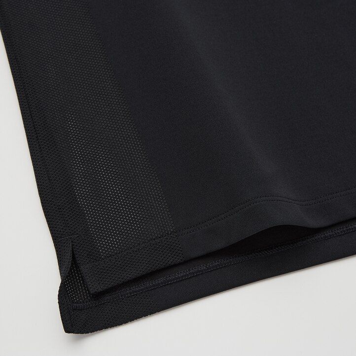 Black Uniqlo Roger Federer Dry Ex Us 2021 Polo Shirt 2021 Season | ZFBCU-4620
