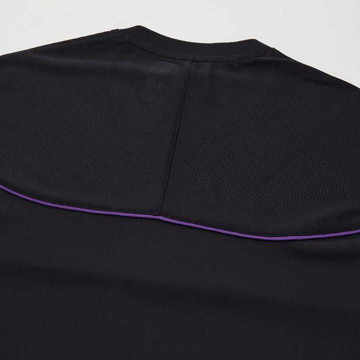 Black Uniqlo Roger Federer Dry Ex Us 2021 Polo Shirt 2021 Season | ZFBCU-4620