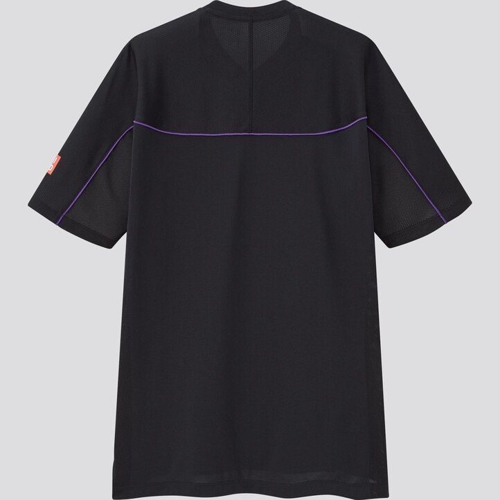 Black Uniqlo Roger Federer Dry Ex Us 2021 Polo Shirt 2021 Season | ZFBCU-4620