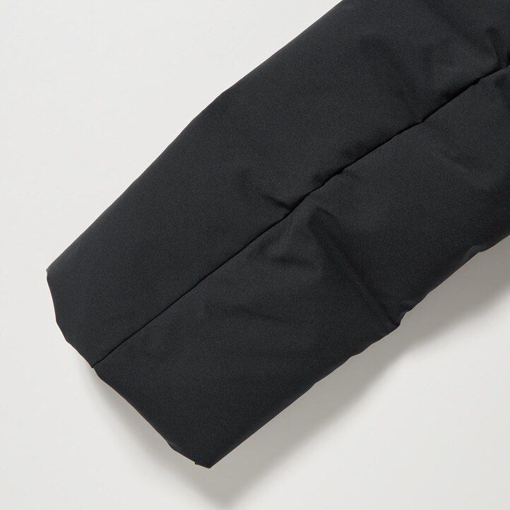 Black Uniqlo Seamless Down Short Coat | HNKUA-2398