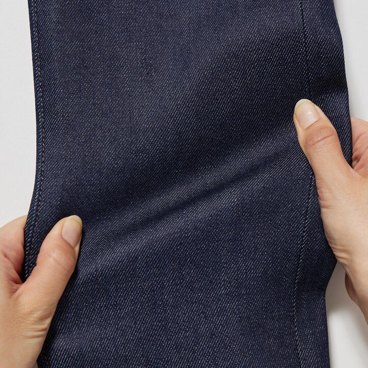 Black Uniqlo Selvedge Stretch Slim Fit Jeans | OXMIN-5378