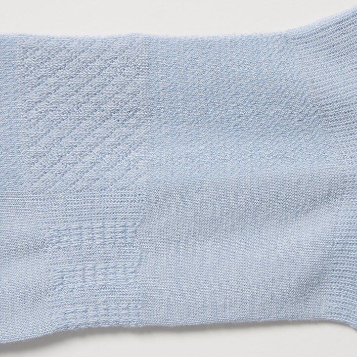 Black Uniqlo Sports Short Socks Three Pairs | LVJYQ-2391