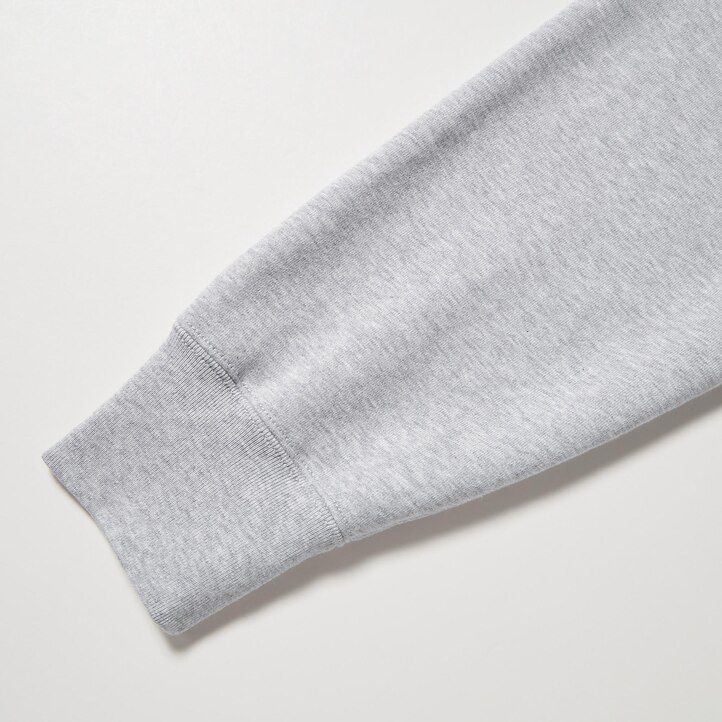 Black Uniqlo Sweat Zipped Hoodie | ZCJGK-9851