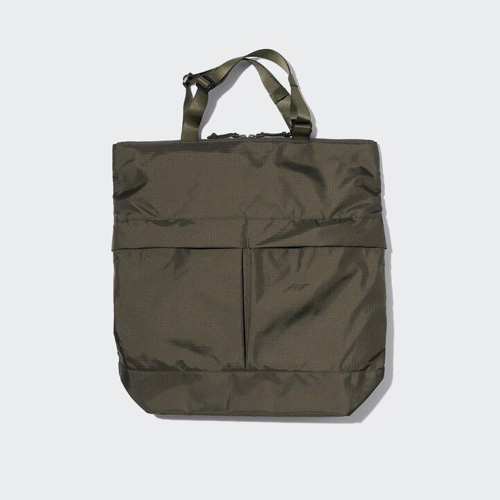 Black Uniqlo Two Way Utility Bag | XEZYS-9167