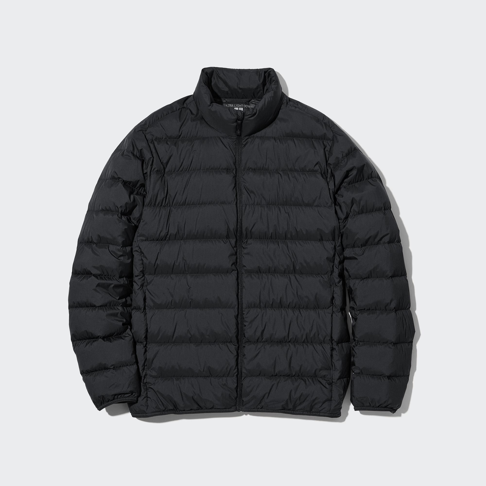 Black Uniqlo Ultra Light Down 3d Cut Jacket | YIDBM-1402