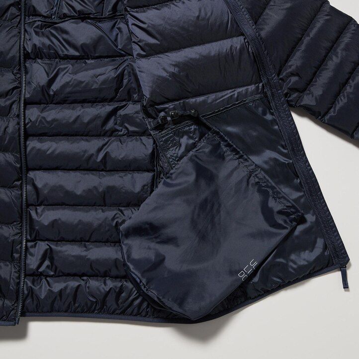 Black Uniqlo Ultra Light Down 3d Cut Parka | NEQVS-0754
