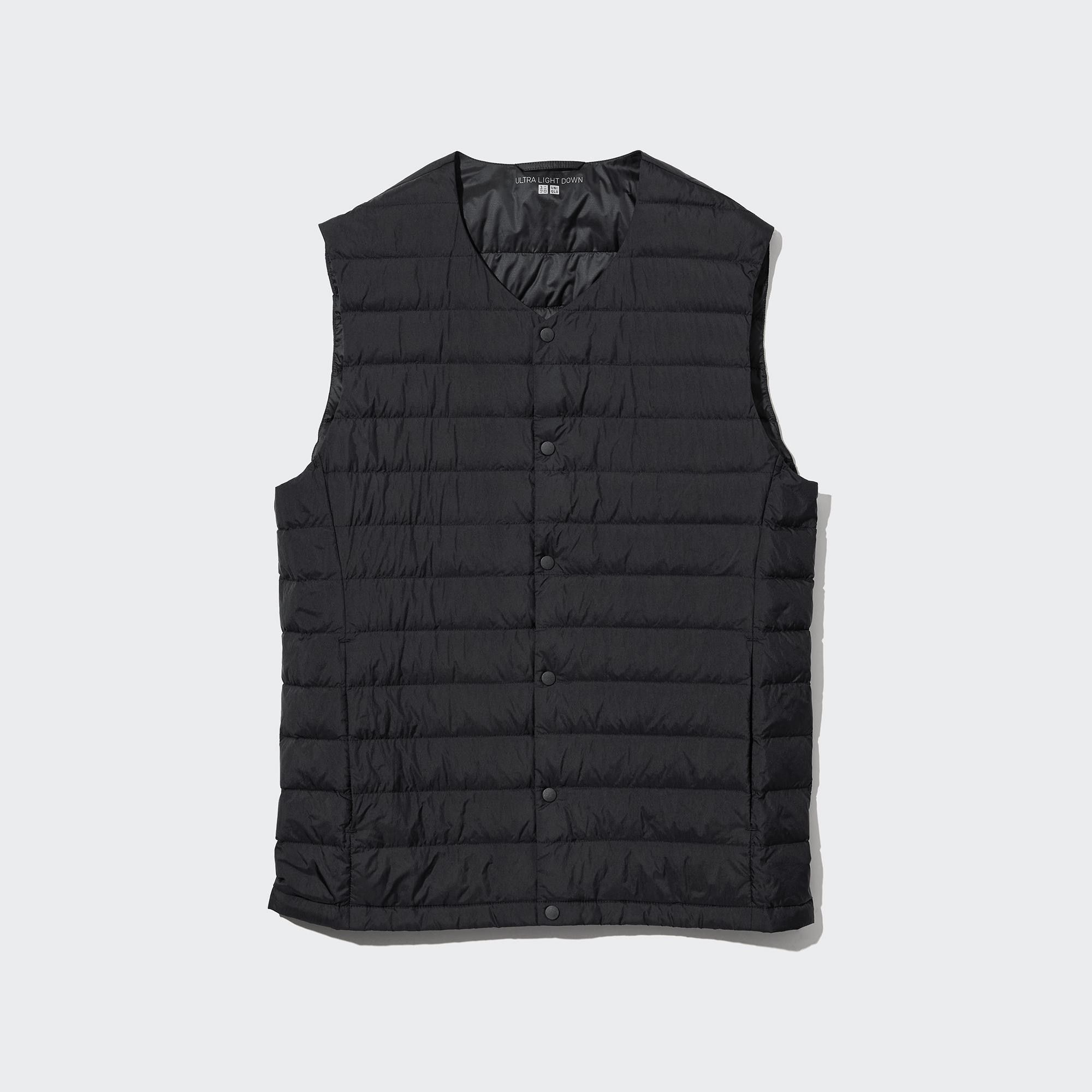 Black Uniqlo Ultra Light Down Compact Vest | RQDWS-6892