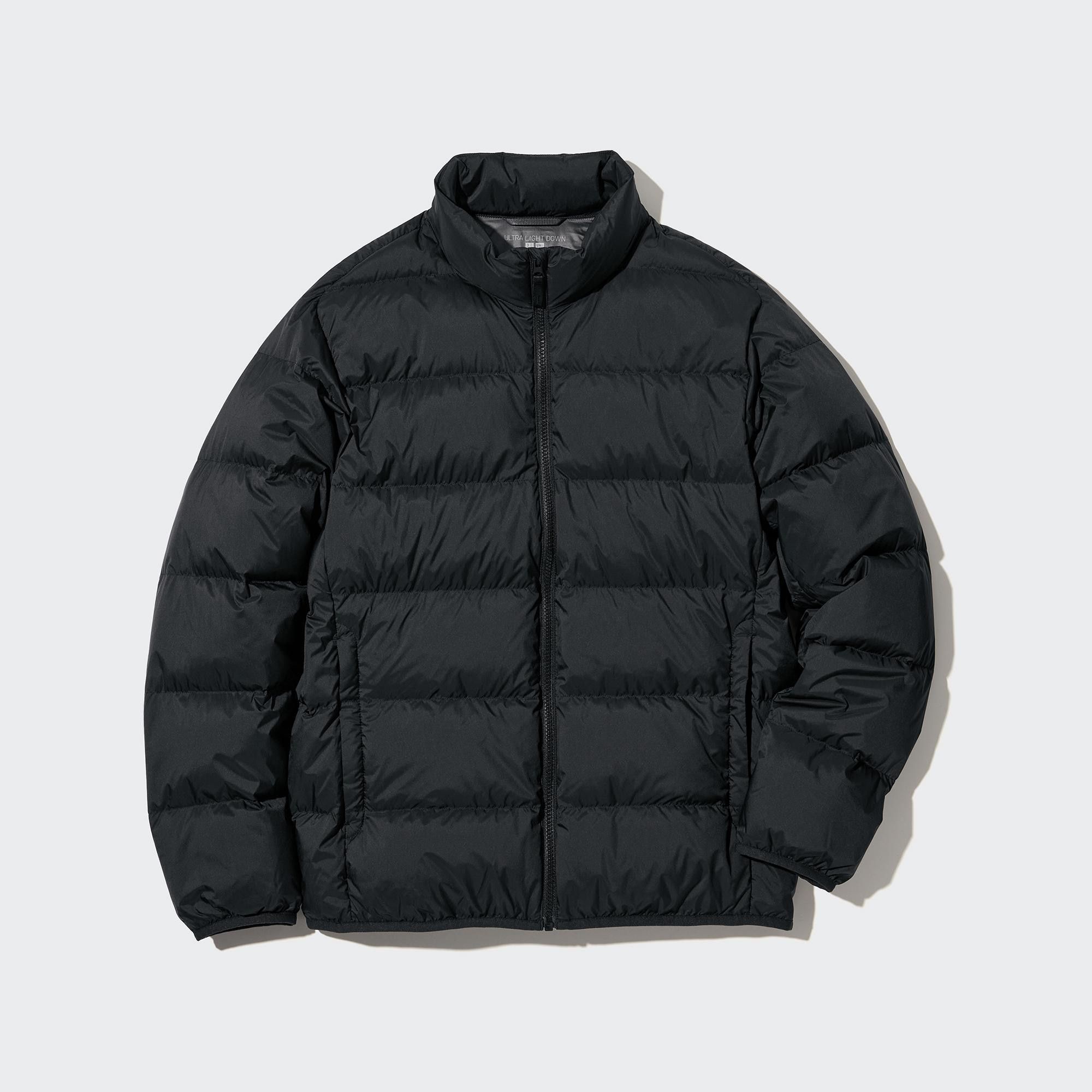 Black Uniqlo Ultra Light Down Jacket 3d Cut | FSEXI-0361