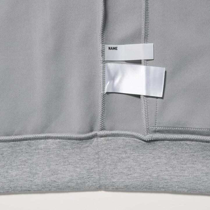 Black Uniqlo Ultra Stretch Dry Sweat Long Sleeve Full Zip Hoodie | DOGCP-3751