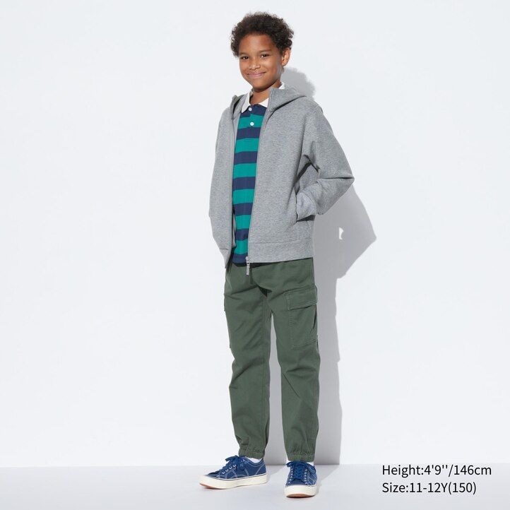 Black Uniqlo Ultra Stretch Dry Sweat Zipped Hoodie | YLZMQ-5412