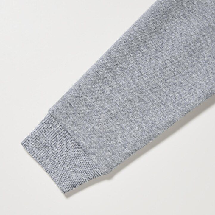 Black Uniqlo Ultra Stretch Dry Sweat Zipped Hoodie | YLZMQ-5412