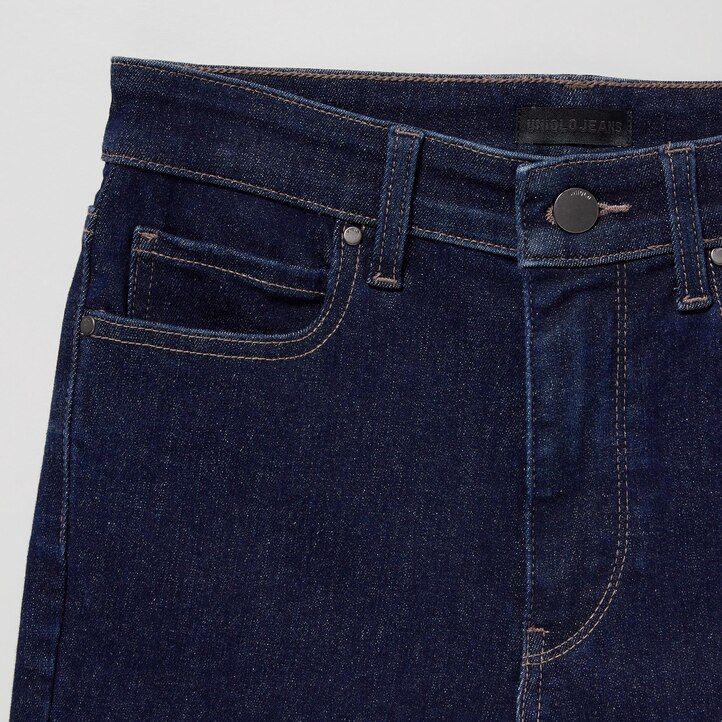Black Uniqlo Ultra Stretch High Rise Skinny Fit Jeans | ANIGK-6214