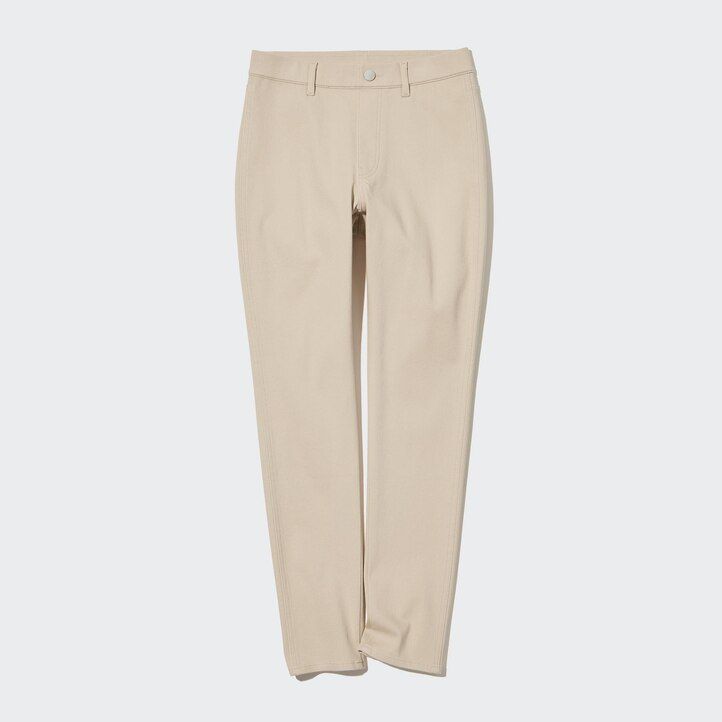 Black Uniqlo Ultra Stretch Leggings Trousers | KOFHT-2864