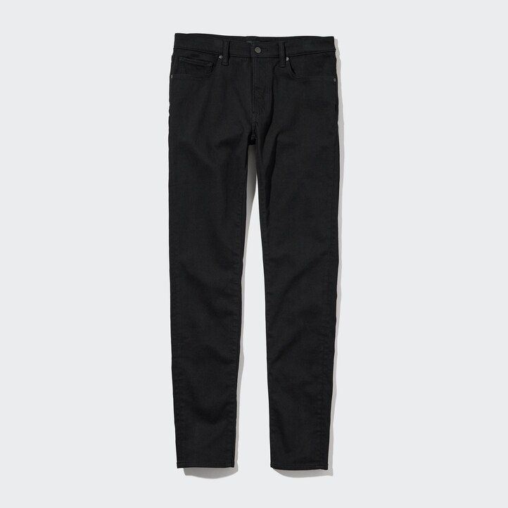 Black Uniqlo Ultra Stretch Skinny Fit Jeans | AKUCP-8069