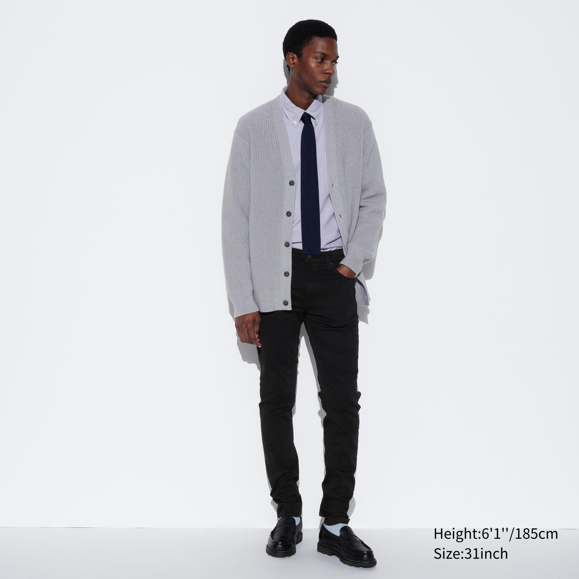 Black Uniqlo Ultra Stretch Skinny Fit Jeans | AKUCP-8069