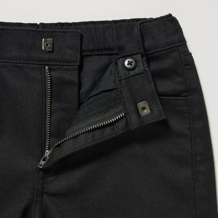 Black Uniqlo Ultra Stretch Slim Fit Jeans | CEMAZ-8924