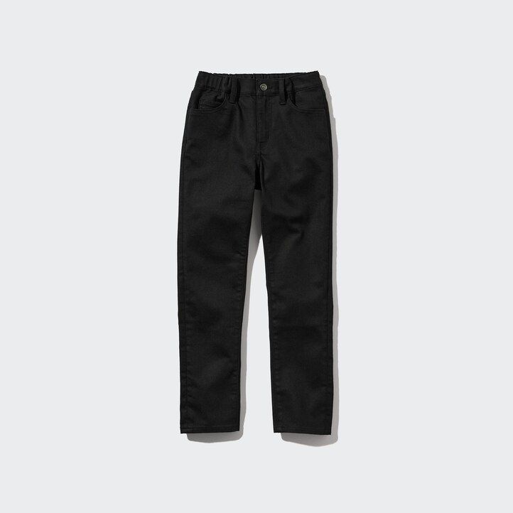 Black Uniqlo Ultra Stretch Soft Jeans | NXPDA-6230