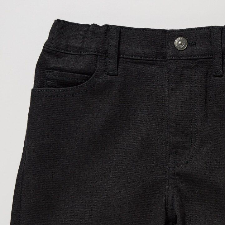Black Uniqlo Ultra Stretch Soft Jeans | ROEMB-9586