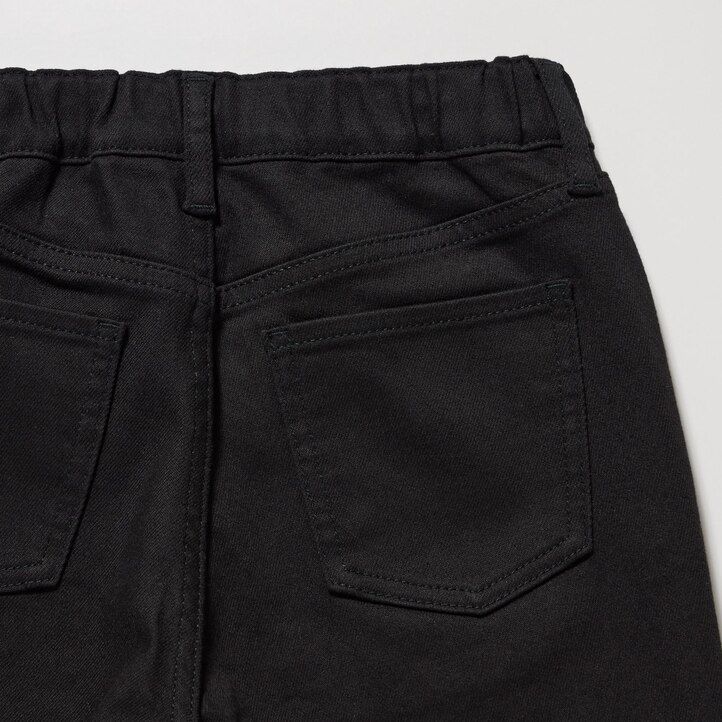 Black Uniqlo Ultra Stretch Soft Jeans | ROEMB-9586