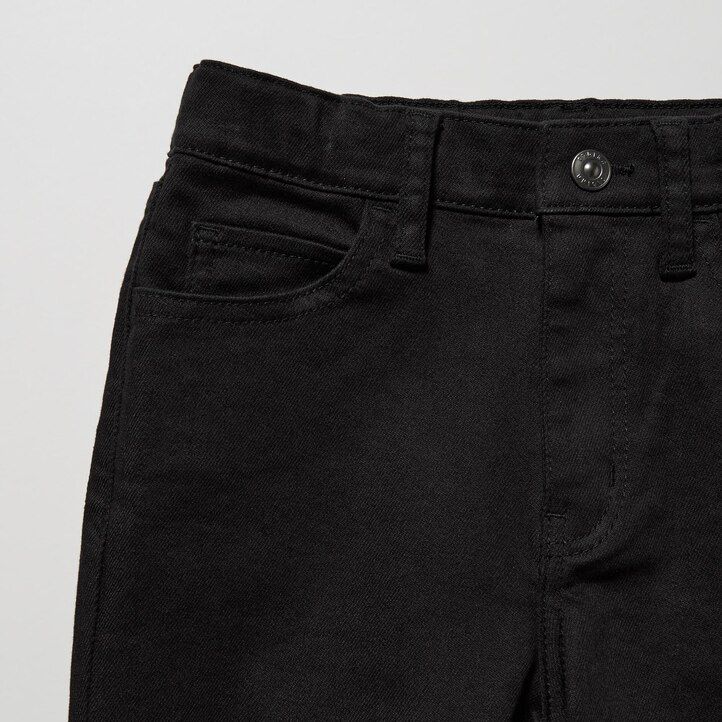 Black Uniqlo Ultra Stretch Soft Jeans | XELFH-5173