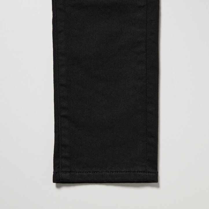 Black Uniqlo Ultra Stretch Soft Jeans | XELFH-5173