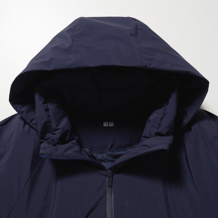 Black Uniqlo Ultra Warm Hybrid Down Long Coat | CVKLQ-3574