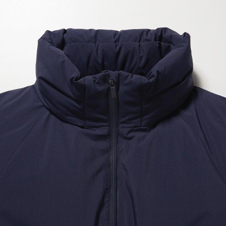 Black Uniqlo Ultra Warm Hybrid Down Long Coat | CVKLQ-3574