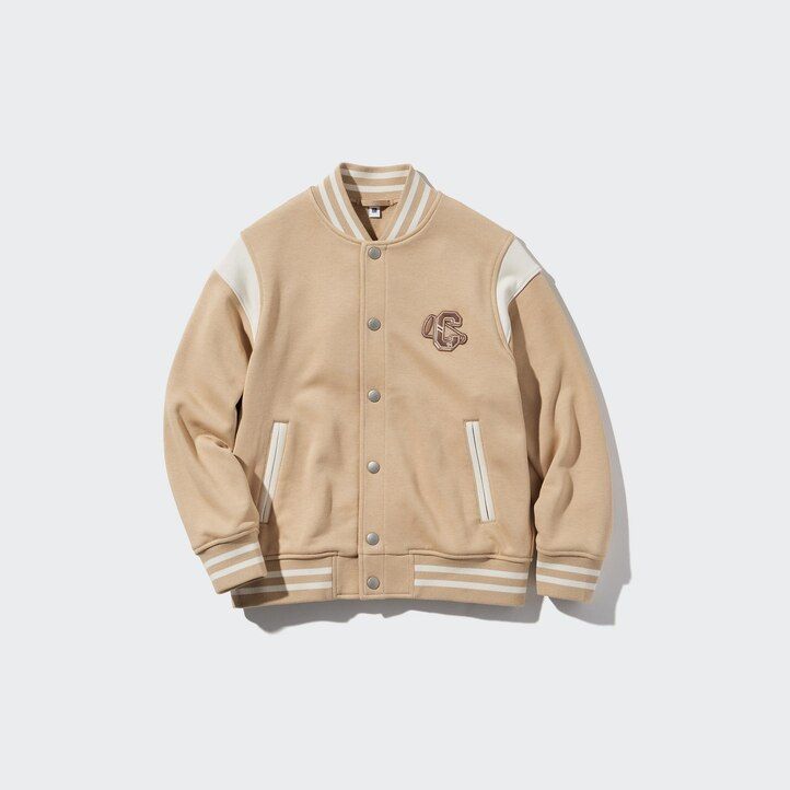 Black Uniqlo Varsity Jacket | WPSXG-1452