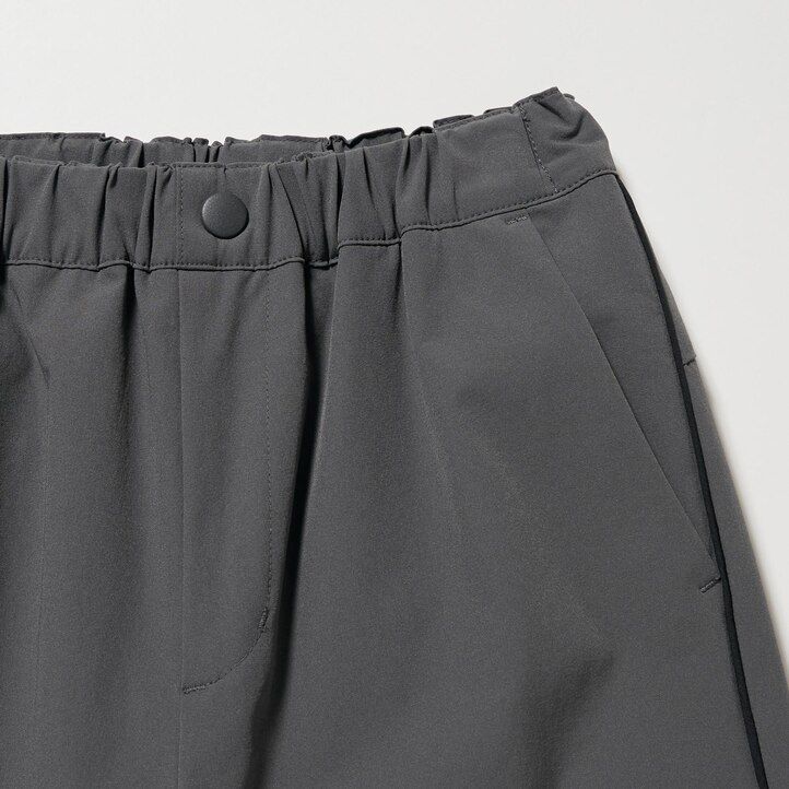 Black Uniqlo Warm Stretch Lined Joggers | KSEVW-4269