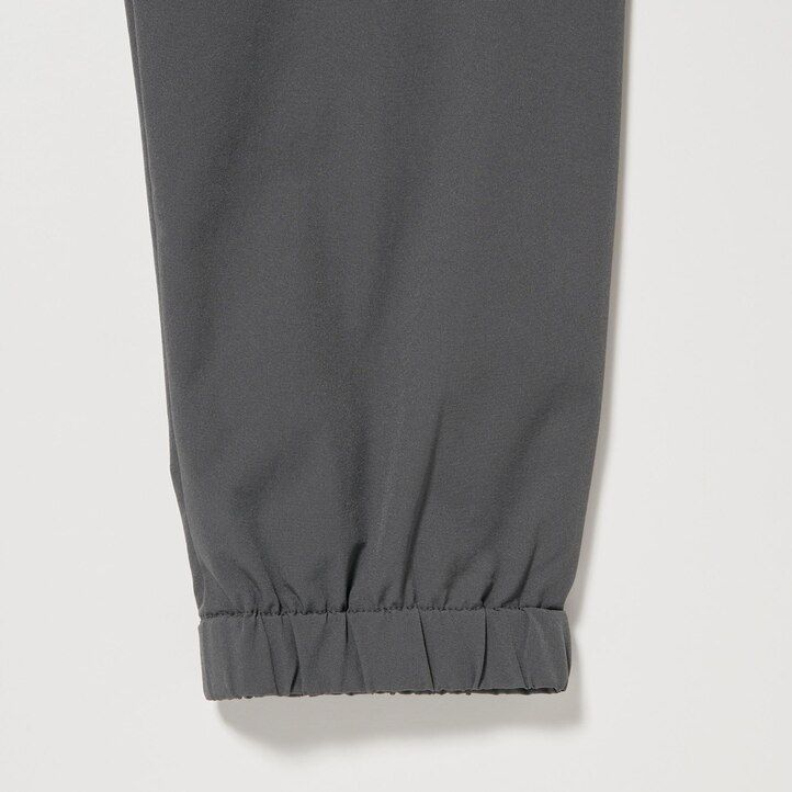 Black Uniqlo Warm Stretch Lined Joggers | KSEVW-4269