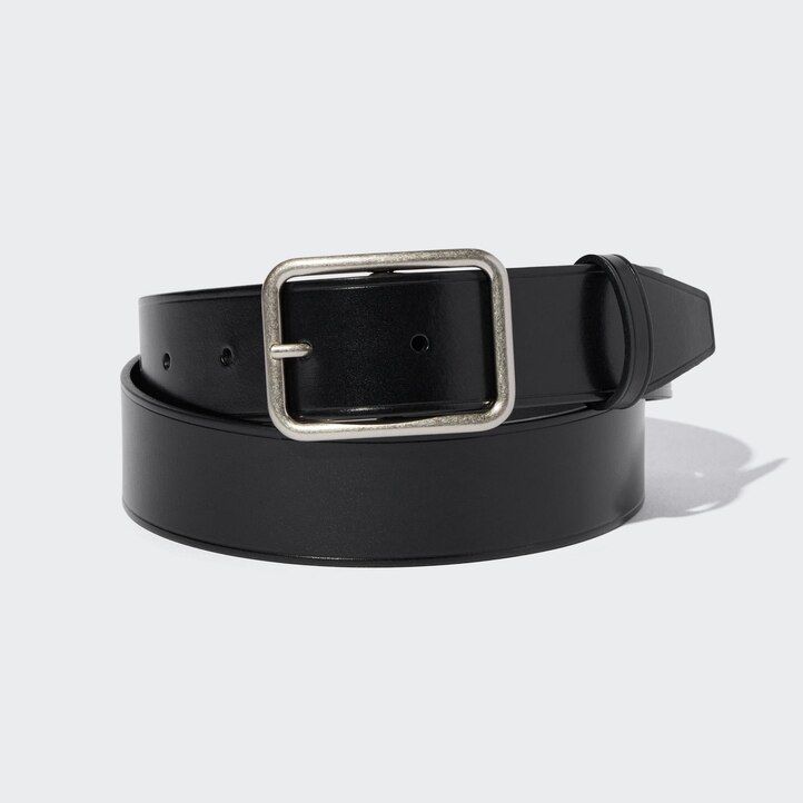 Black Uniqlo Wide Belt | BREUV-2603