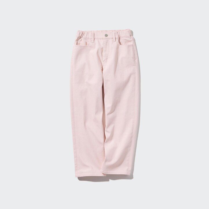 Black Uniqlo Wide Leg Jeans | UHEFC-3684