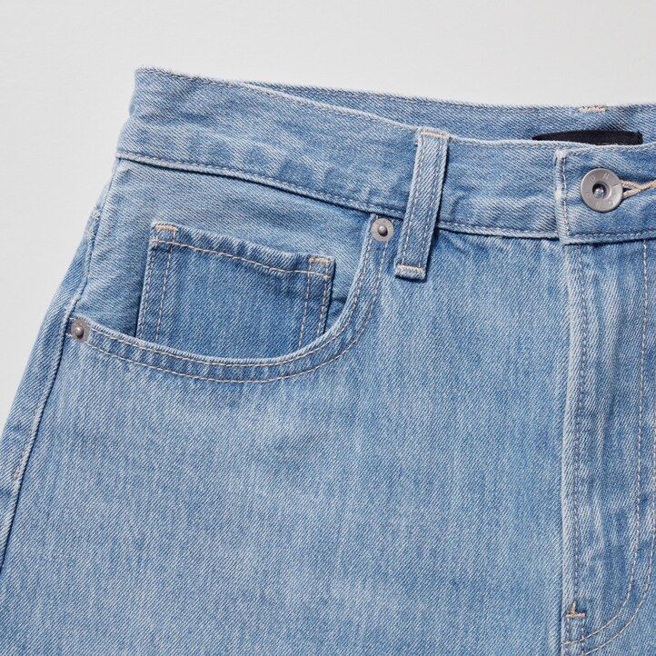 Blue Uniqlo Denim Shorts | INWDJ-7532