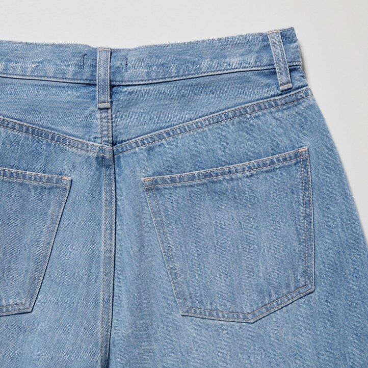 Blue Uniqlo Denim Shorts | INWDJ-7532