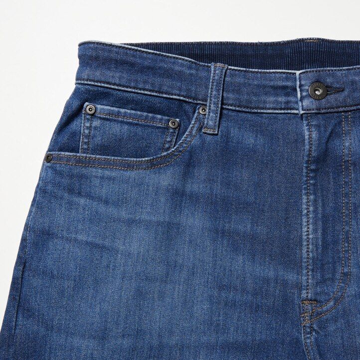 Blue Uniqlo Ezy Ultra Stretch Slim Fit Jeans | JPRLU-7065