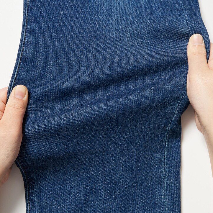 Blue Uniqlo Ezy Ultra Stretch Slim Fit Jeans | JPRLU-7065