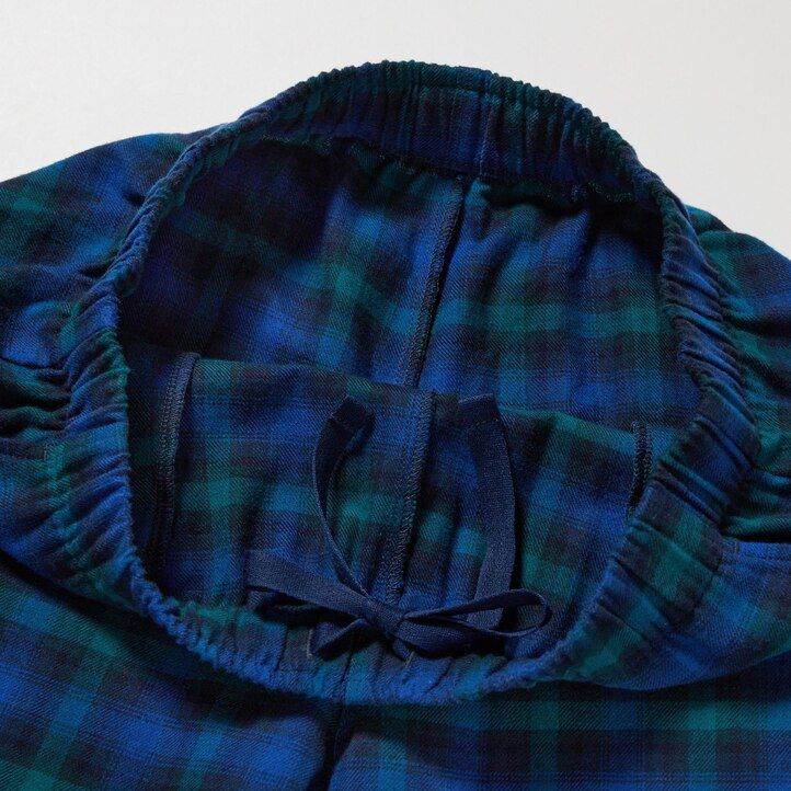 Blue Uniqlo Flannel Trousers | OFMHB-6048