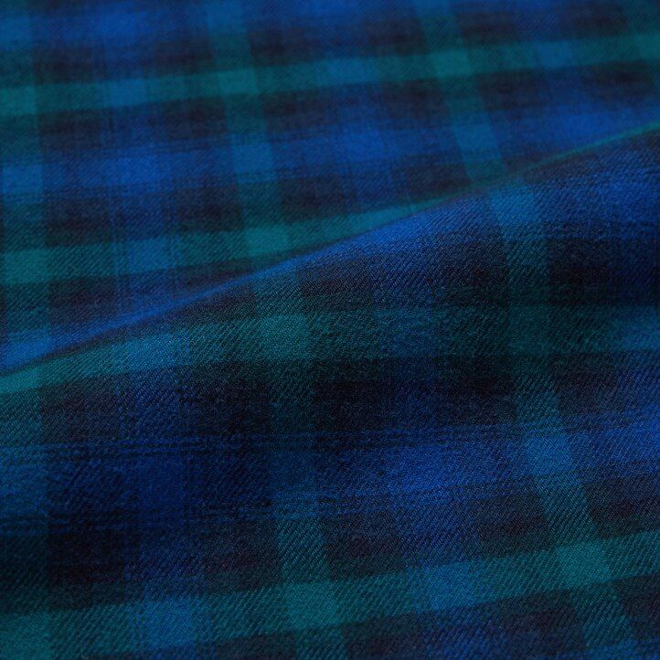Blue Uniqlo Flannel Trousers | OFMHB-6048