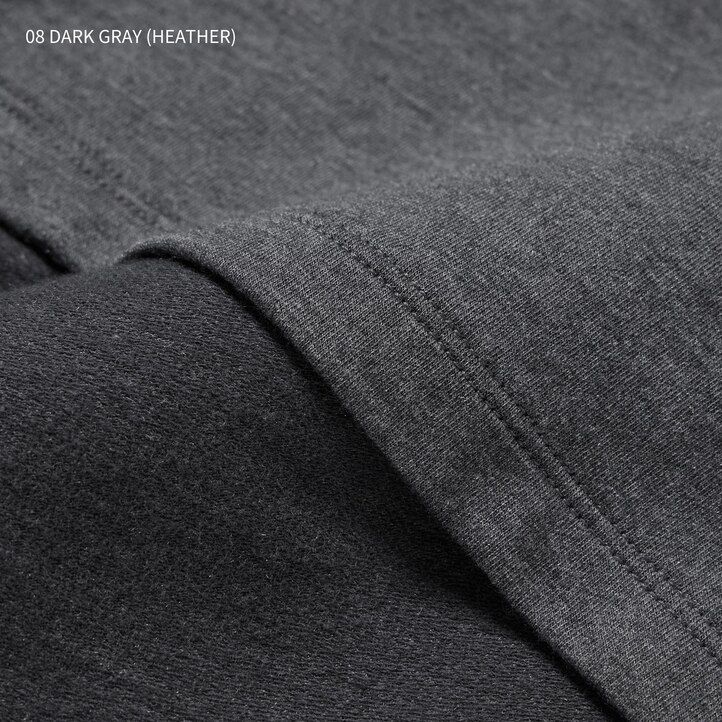 Blue Uniqlo Heattech Extra Warm Cotton Crew Neck Long Sleeved Thermal Top | KIXQH-4658