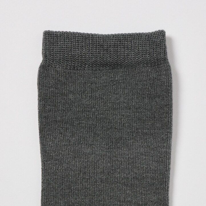 Blue Uniqlo Heattech Thermal Socks | WACRG-8546